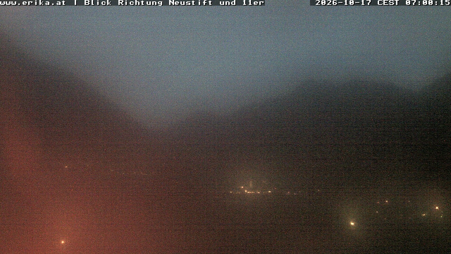 Archiv Foto Webcam Neustift: Blick vom Hotel Erika