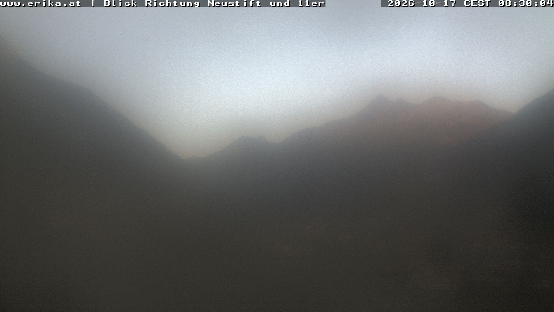 Archiv Foto Webcam Neustift: Blick vom Hotel Erika