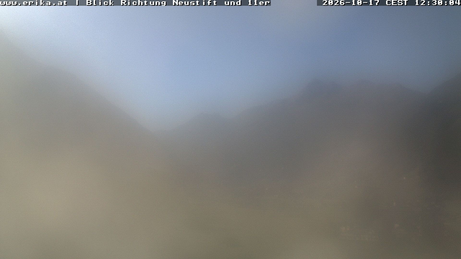 Archiv Foto Webcam Neustift: Blick vom Hotel Erika