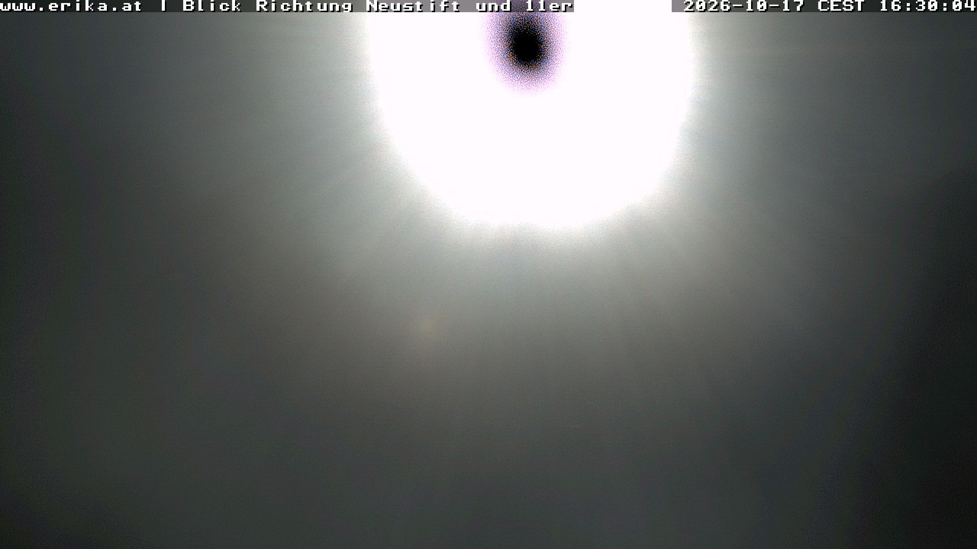 Archiv Foto Webcam Neustift: Blick vom Hotel Erika