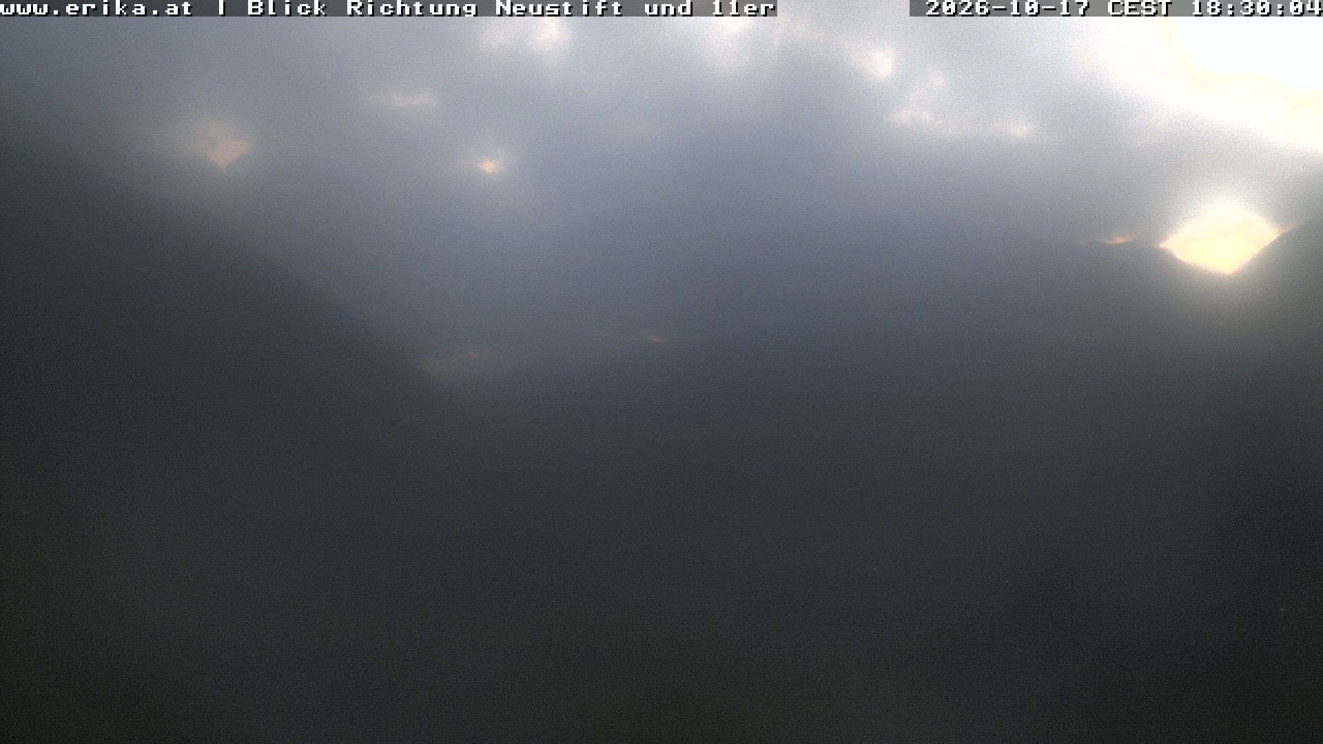 Archiv Foto Webcam Neustift: Blick vom Hotel Erika