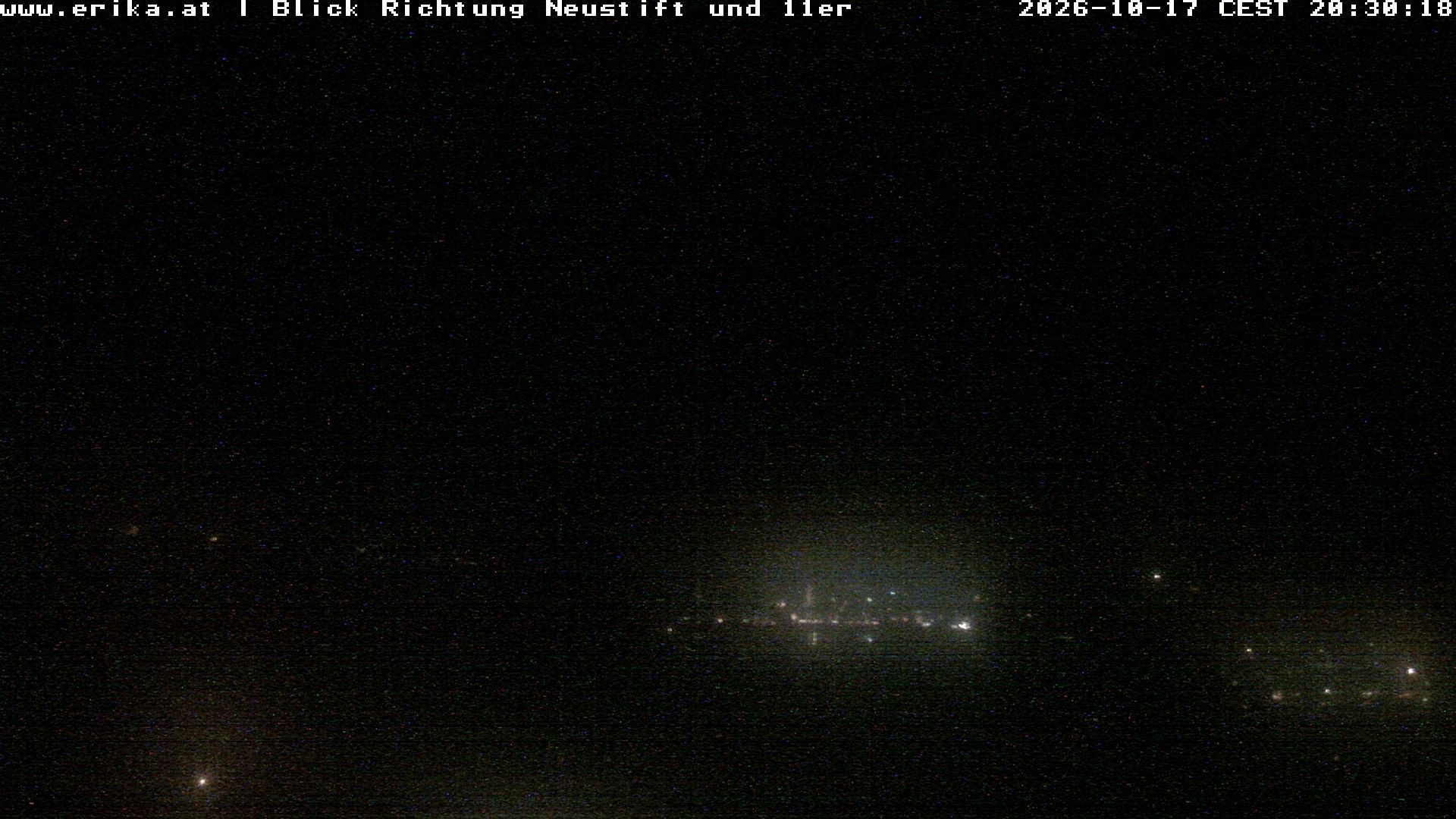 Archiv Foto Webcam Neustift: Blick vom Hotel Erika