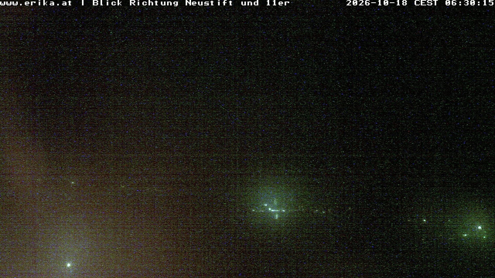 Archiv Foto Webcam Neustift: Blick vom Hotel Erika