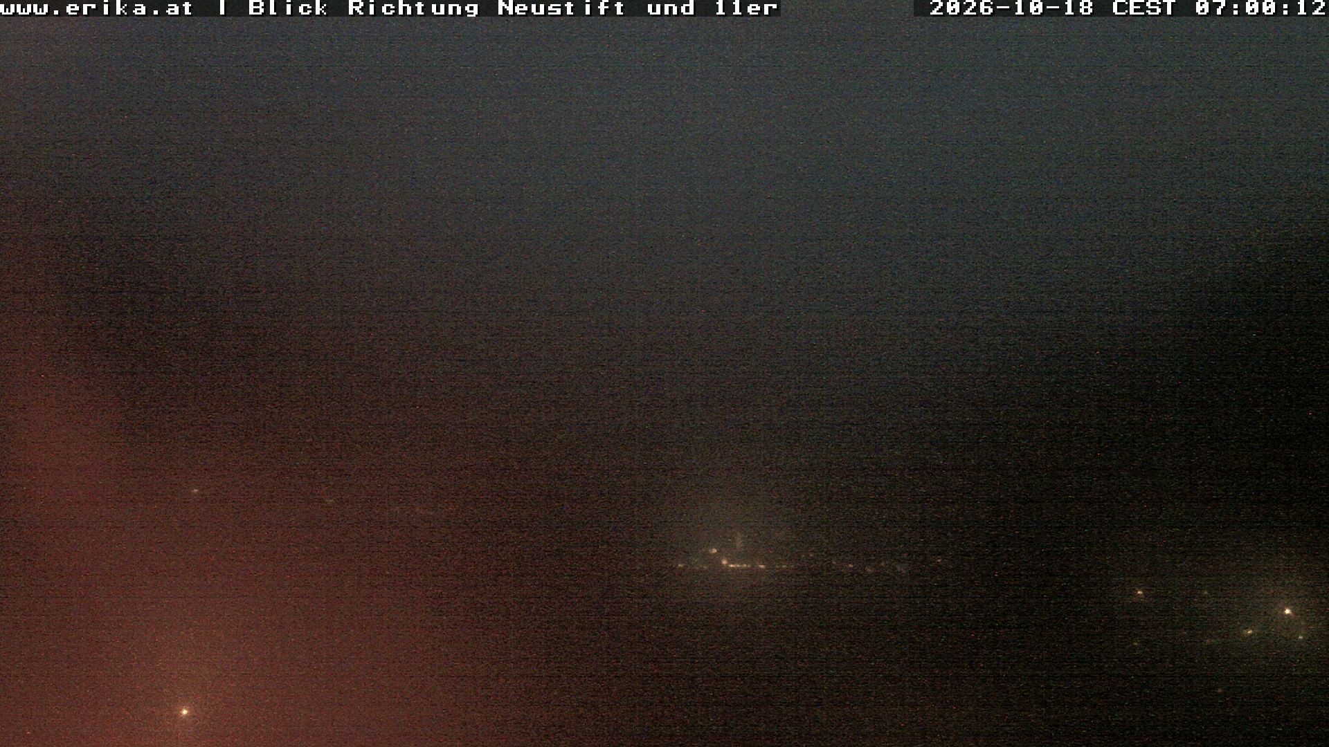 Archiv Foto Webcam Neustift: Blick vom Hotel Erika