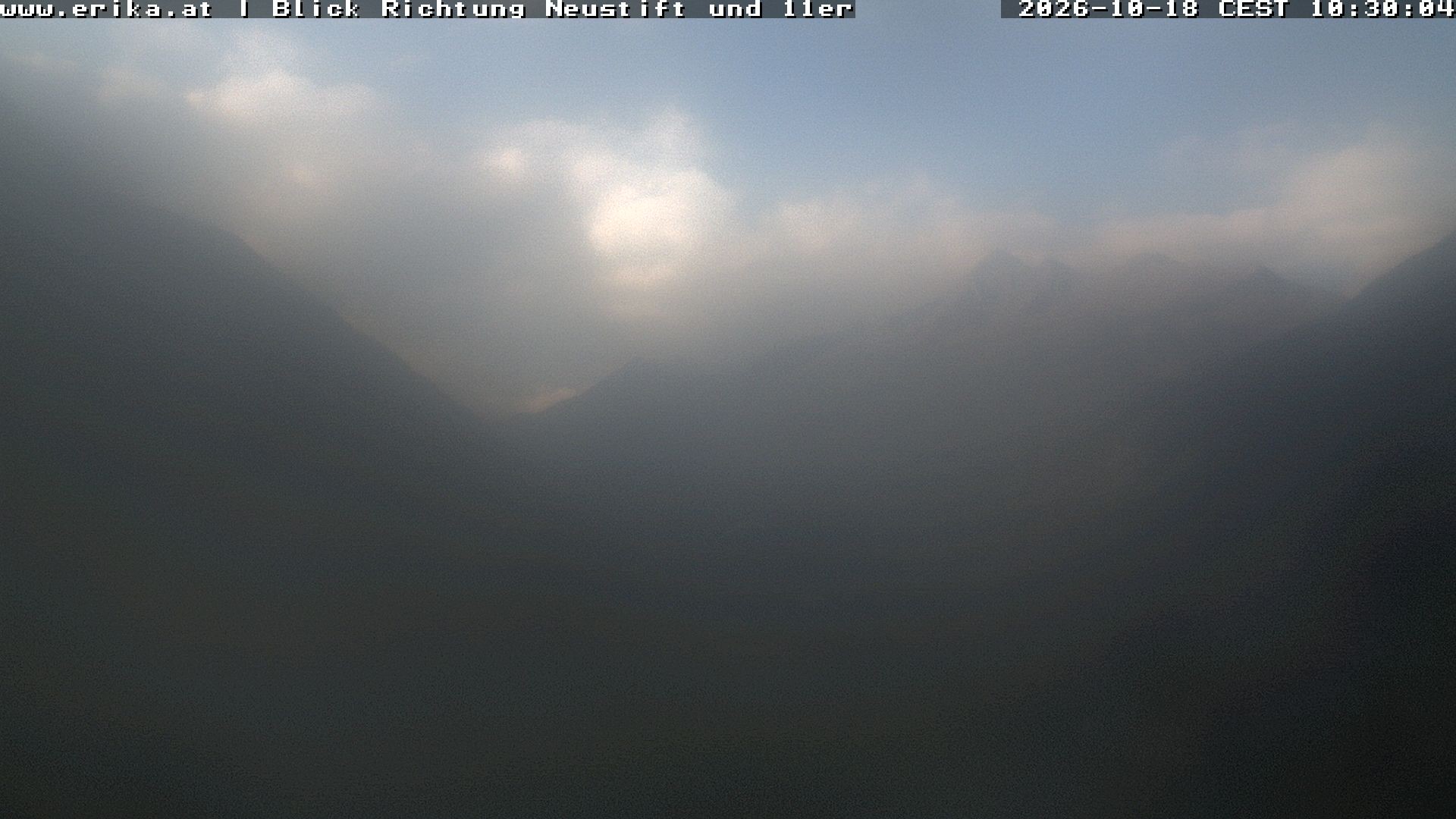 Archiv Foto Webcam Neustift: Blick vom Hotel Erika