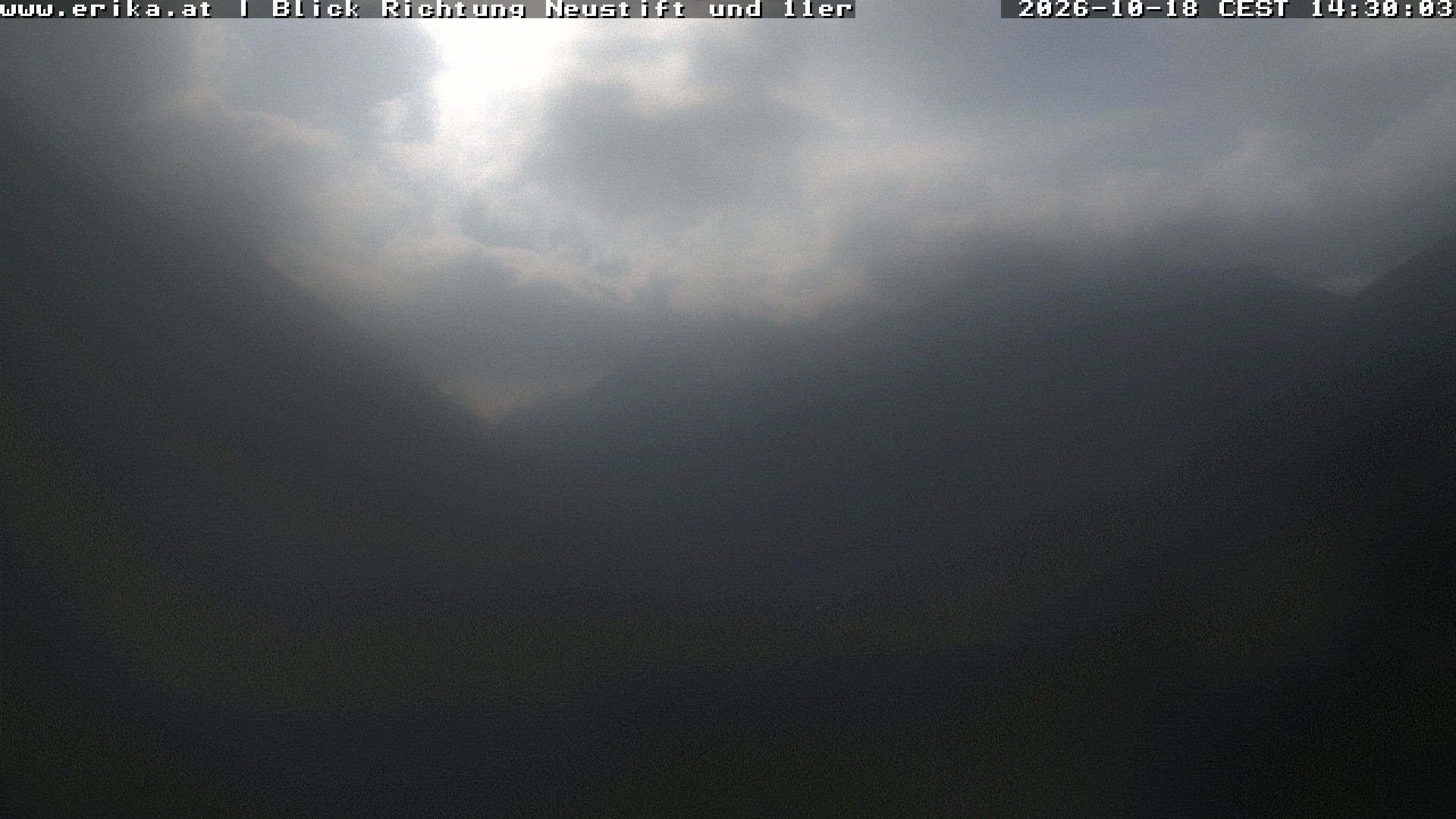 Archiv Foto Webcam Neustift: Blick vom Hotel Erika