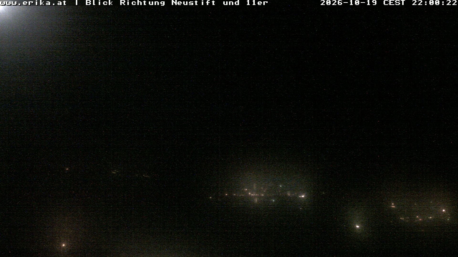 Archived image Webcam Neustift: View of the Stubai Glacier