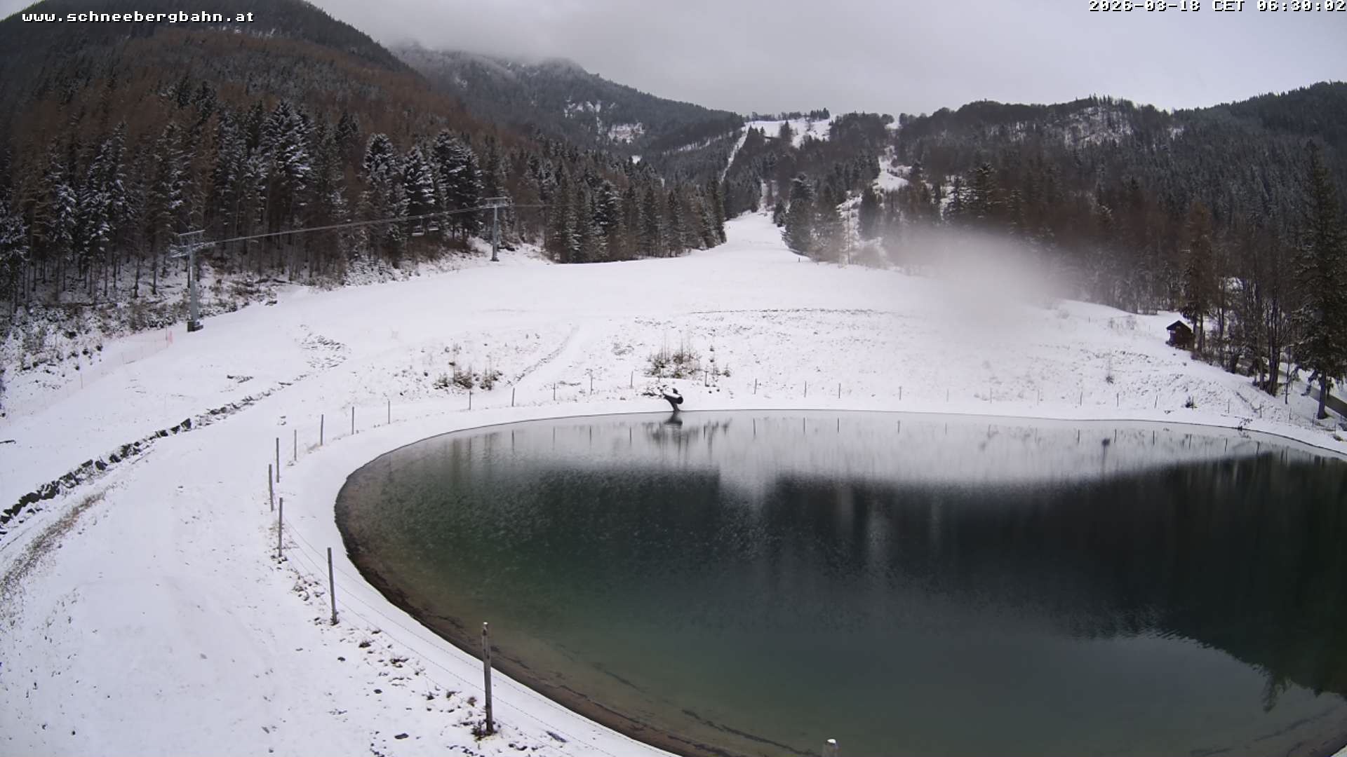 Archived image Webcam Reservoir / Puchberg am Schneeberg