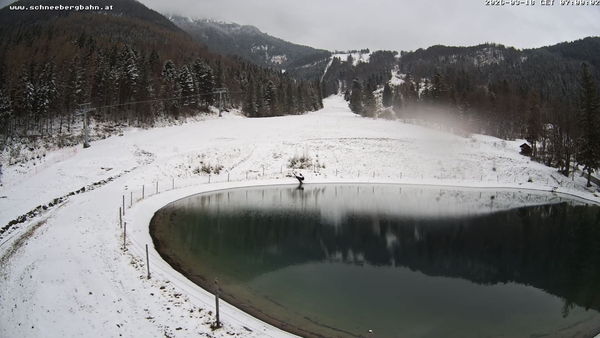 Archived image Webcam Reservoir / Puchberg am Schneeberg