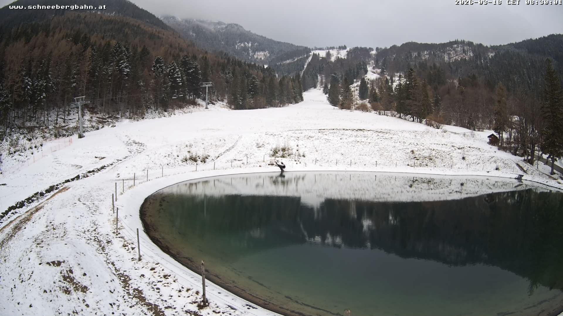 Archived image Webcam Reservoir / Puchberg am Schneeberg