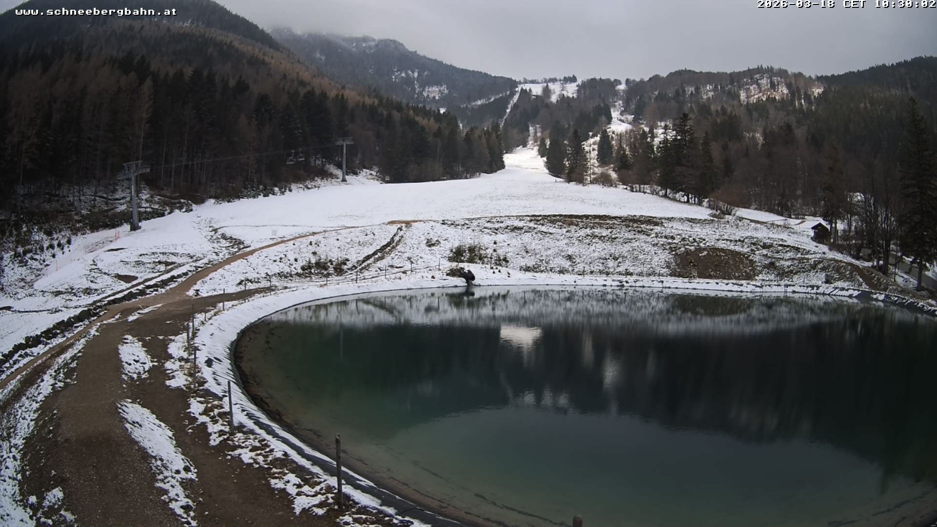 Archived image Webcam Reservoir / Puchberg am Schneeberg