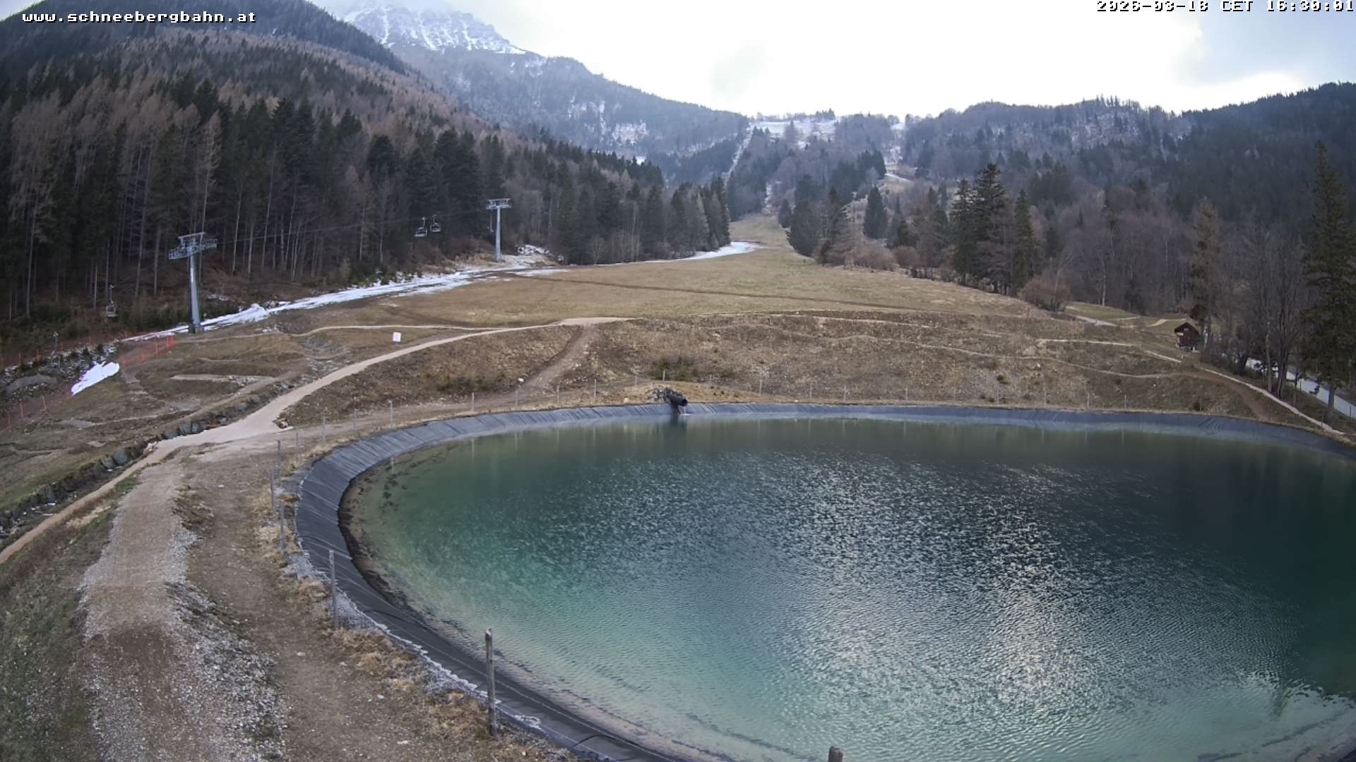 Archived image Webcam Reservoir / Puchberg am Schneeberg