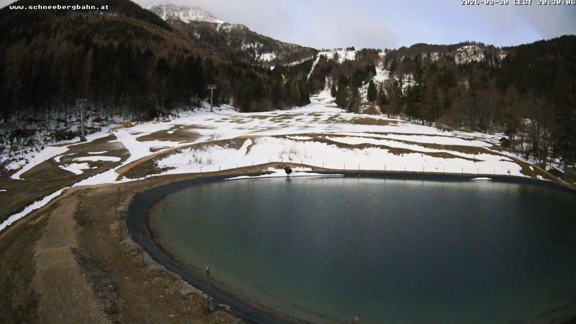 Archived image Webcam Reservoir / Puchberg am Schneeberg