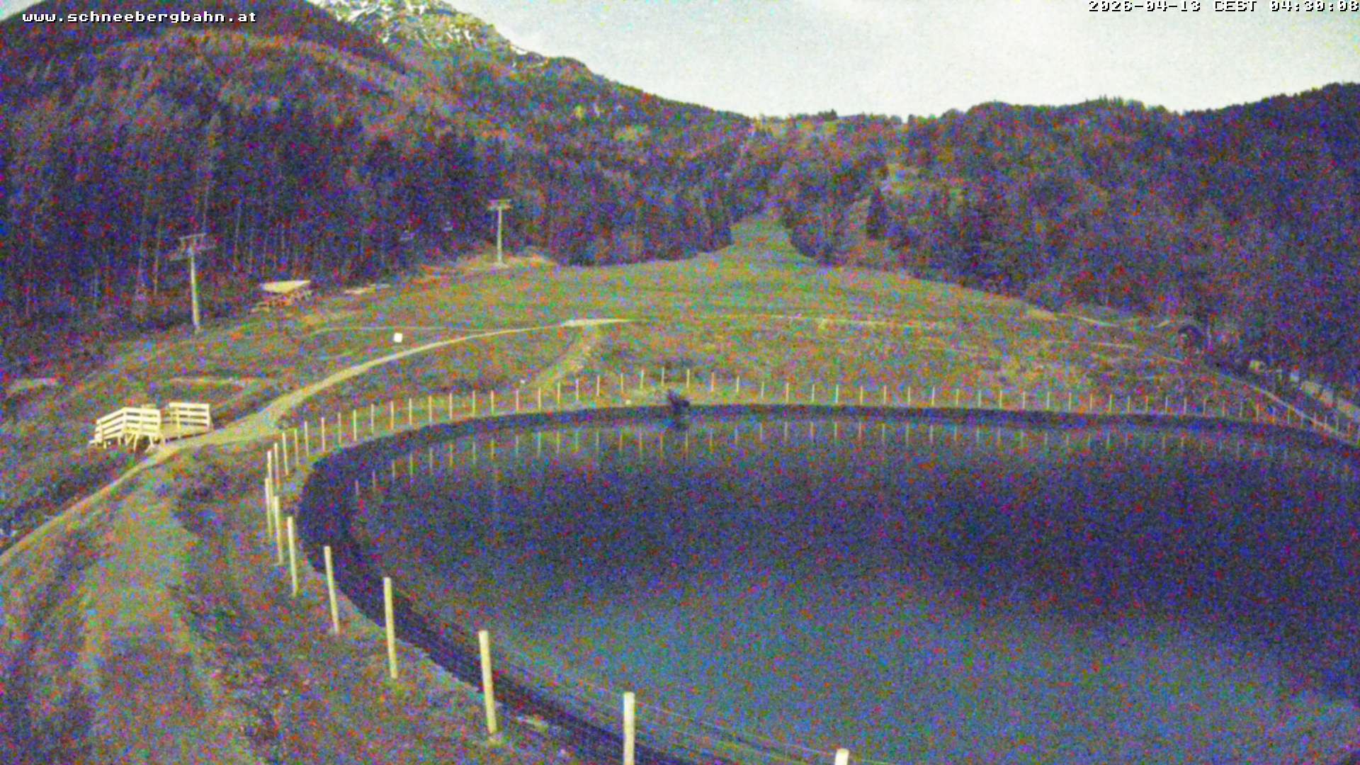 Archiv Foto Webcam Speichersee / Puchberg am Schneeberg