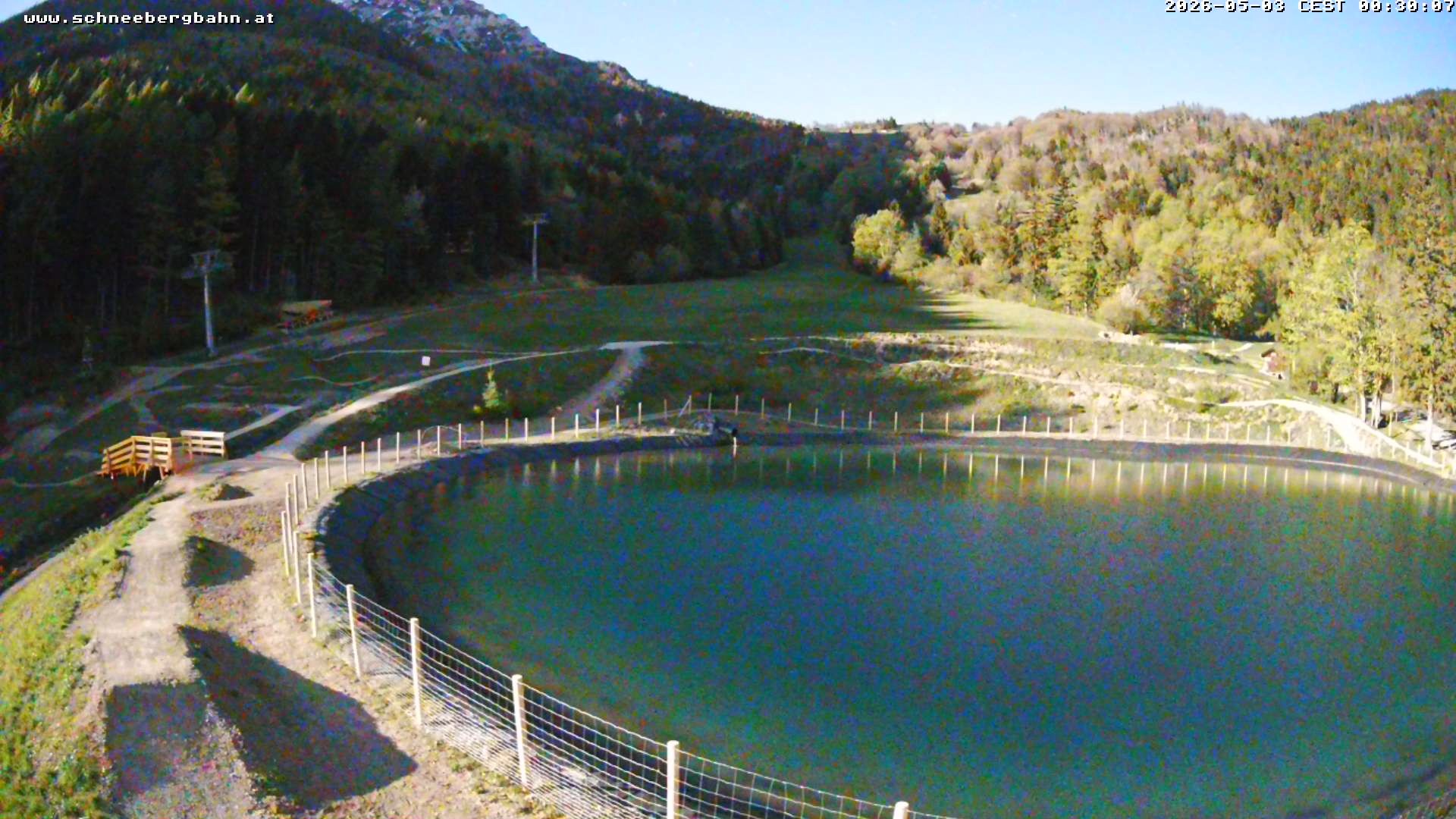 Archiv Foto Webcam Speichersee / Puchberg am Schneeberg