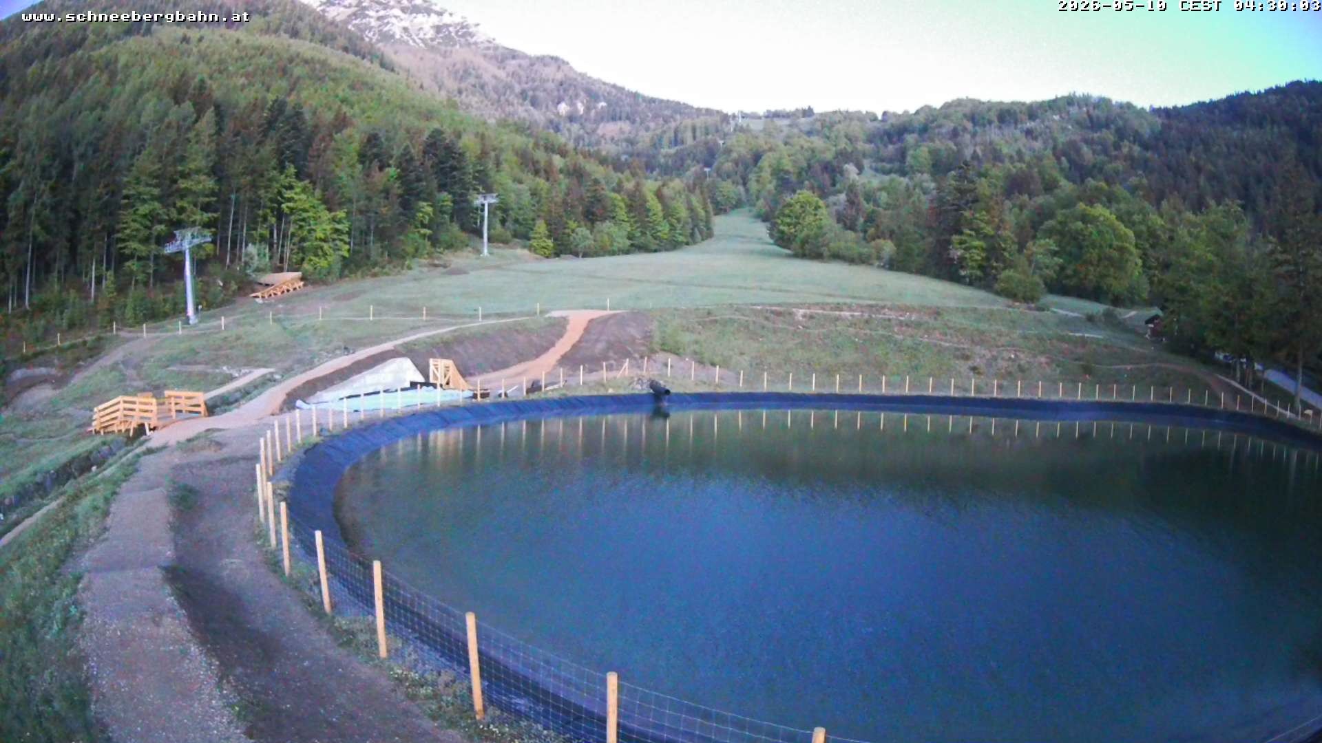 Archiv Foto Webcam Speichersee / Puchberg am Schneeberg