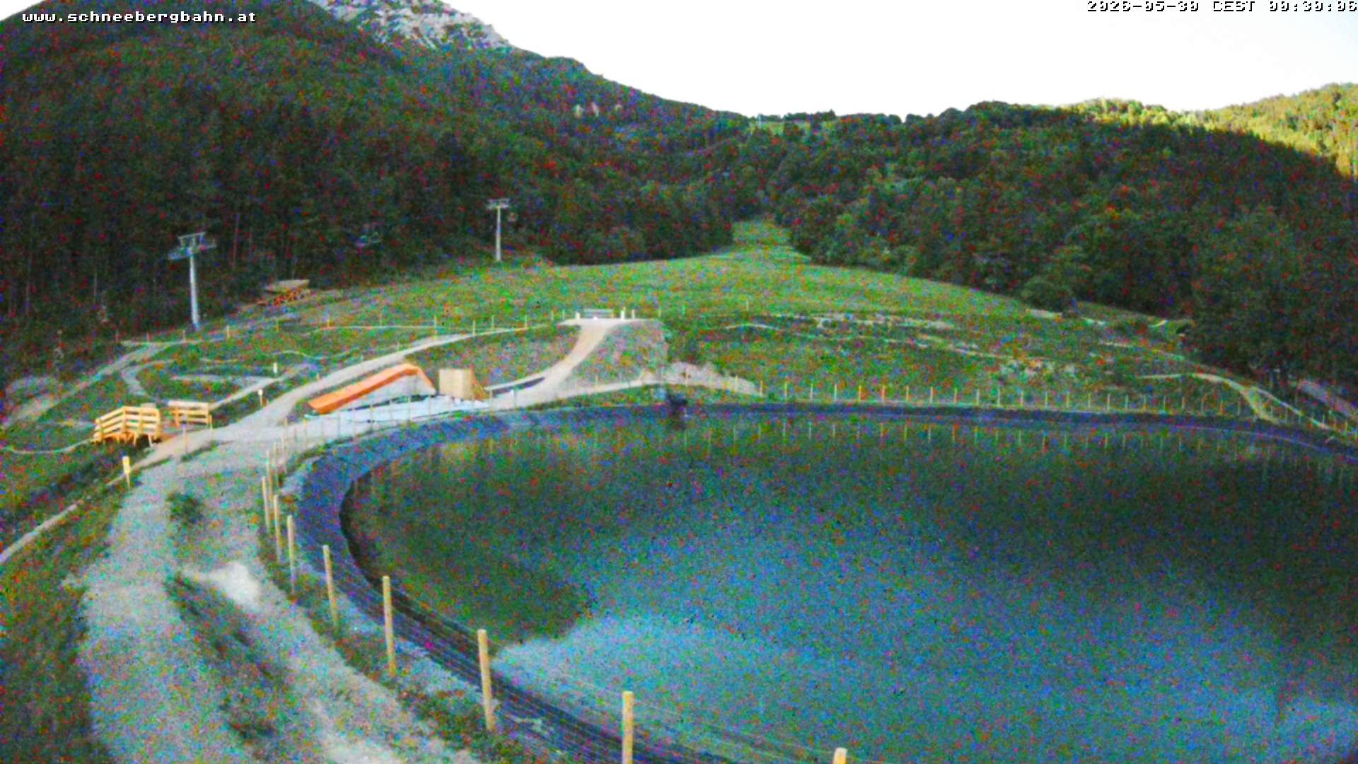 Archiv Foto Webcam Speichersee / Puchberg am Schneeberg