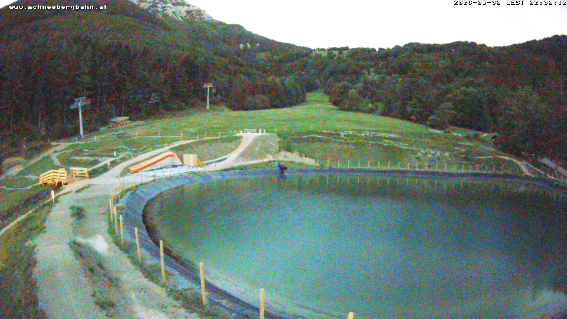 Archiv Foto Webcam Speichersee / Puchberg am Schneeberg