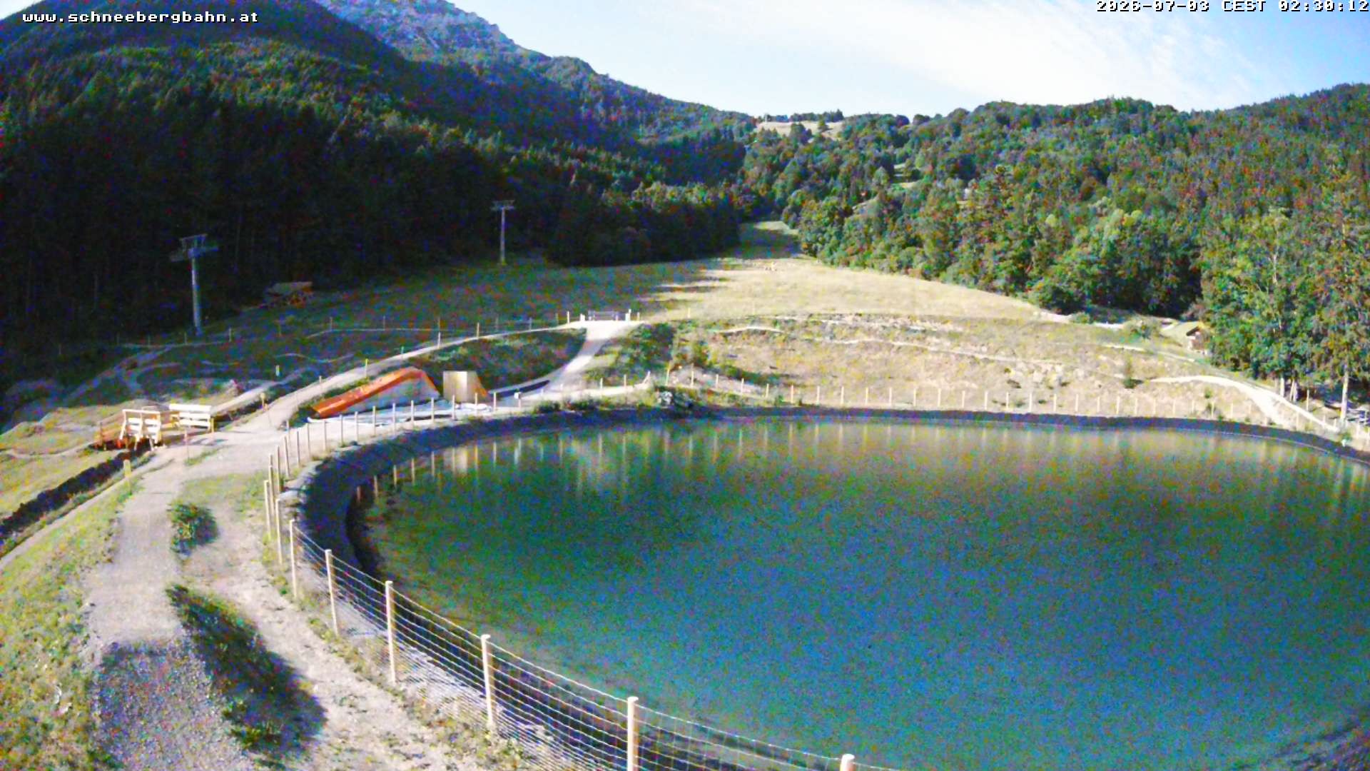 Archiv Foto Webcam Speichersee / Puchberg am Schneeberg