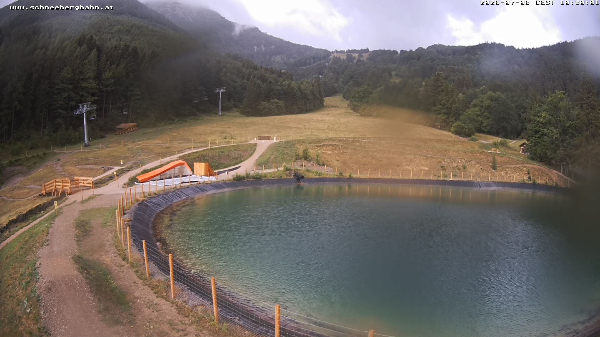 Archived image Webcam Reservoir / Puchberg am Schneeberg