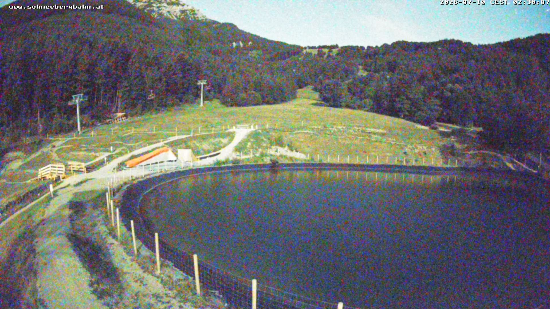 Archiv Foto Webcam Speichersee / Puchberg am Schneeberg