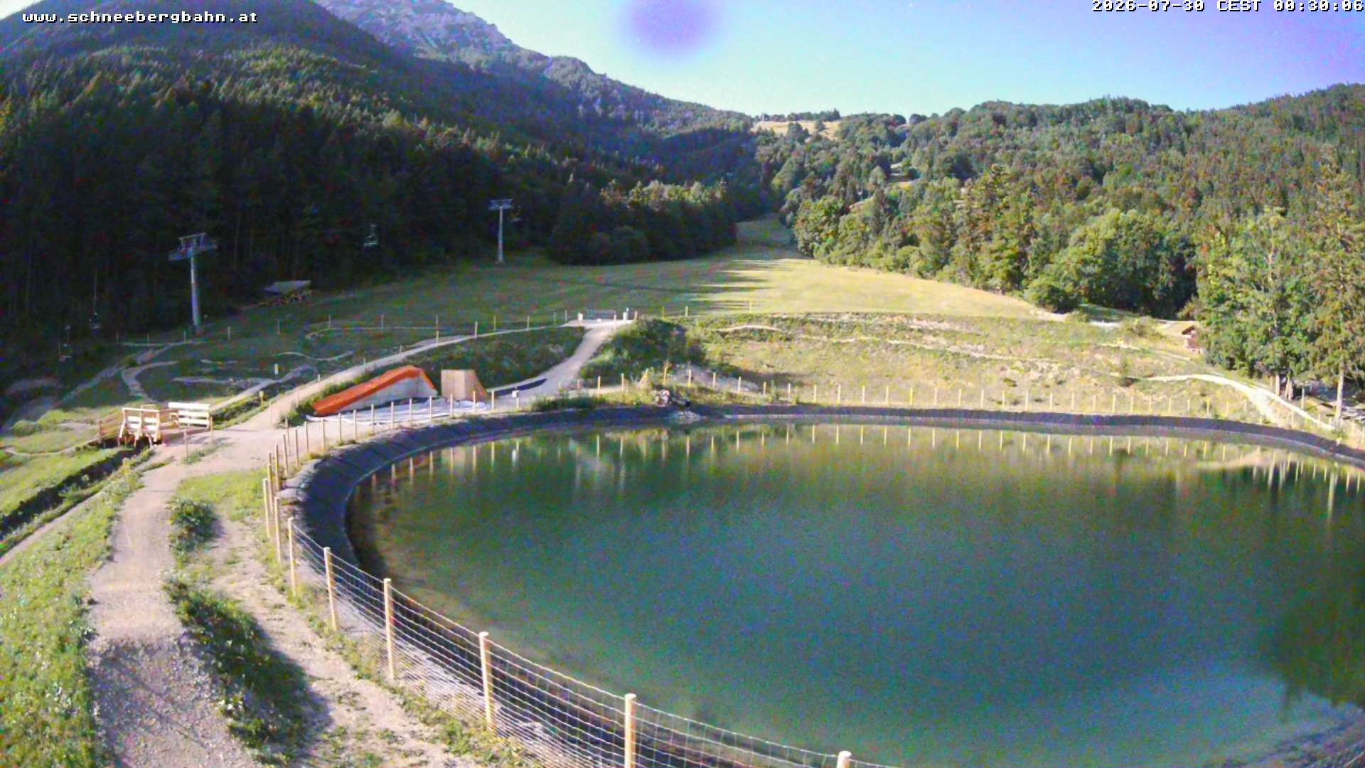 Archiv Foto Webcam Speichersee / Puchberg am Schneeberg