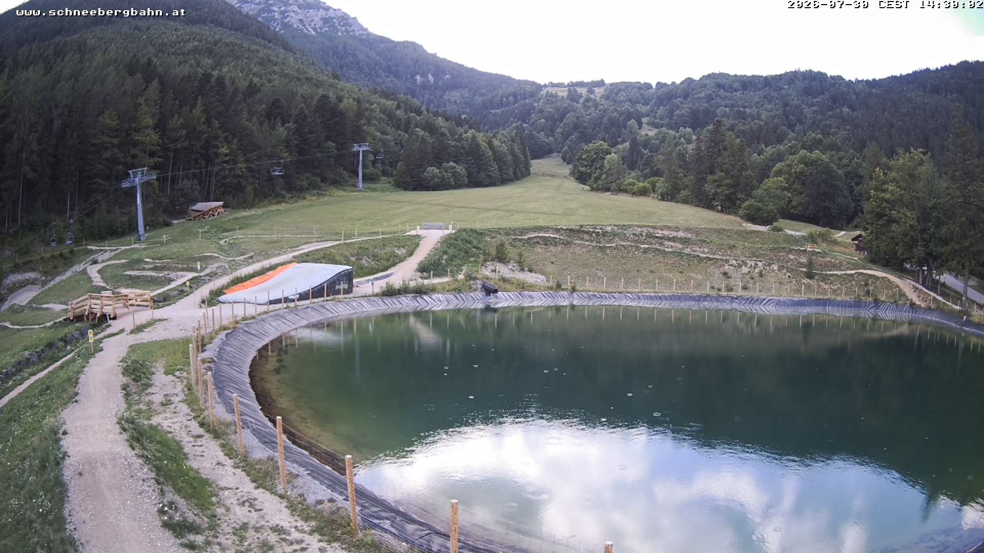 Archiv Foto Webcam Speichersee / Puchberg am Schneeberg