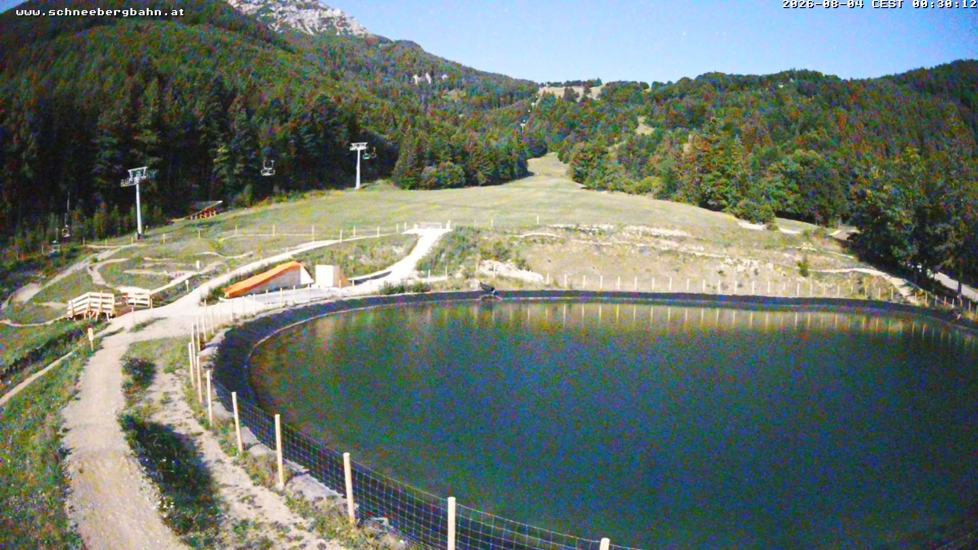 Archiv Foto Webcam Speichersee / Puchberg am Schneeberg