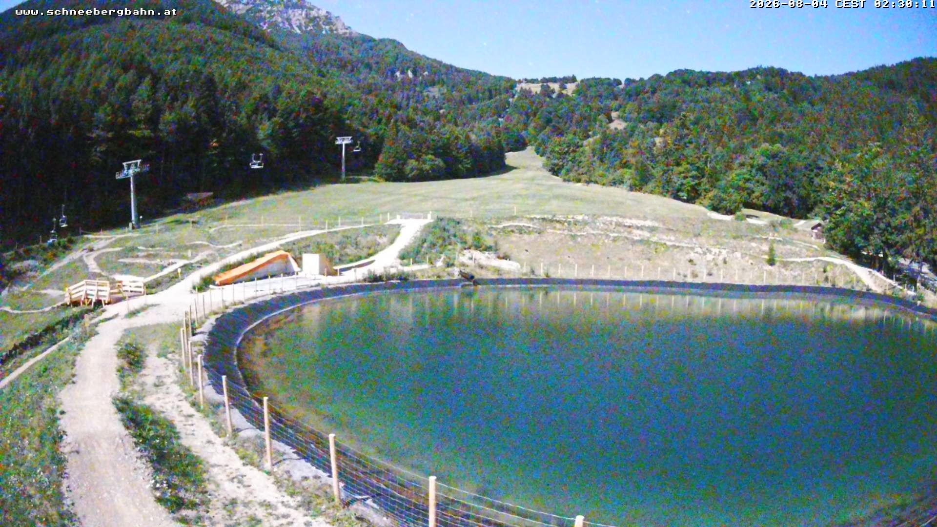 Archiv Foto Webcam Speichersee / Puchberg am Schneeberg