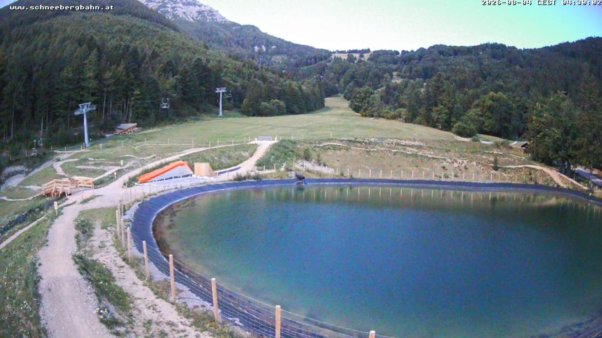 Archiv Foto Webcam Speichersee / Puchberg am Schneeberg