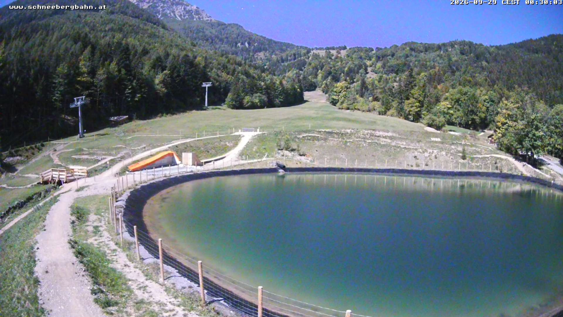 Archiv Foto Webcam Speichersee / Puchberg am Schneeberg