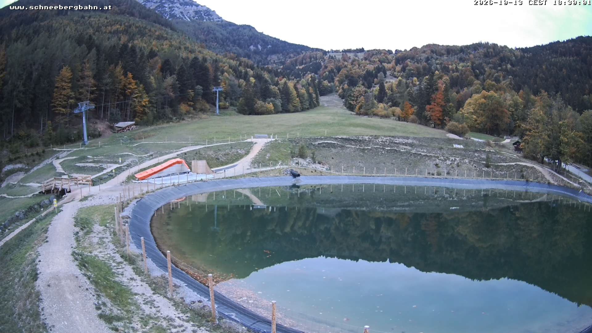 Archiv Foto Webcam Speichersee / Puchberg am Schneeberg