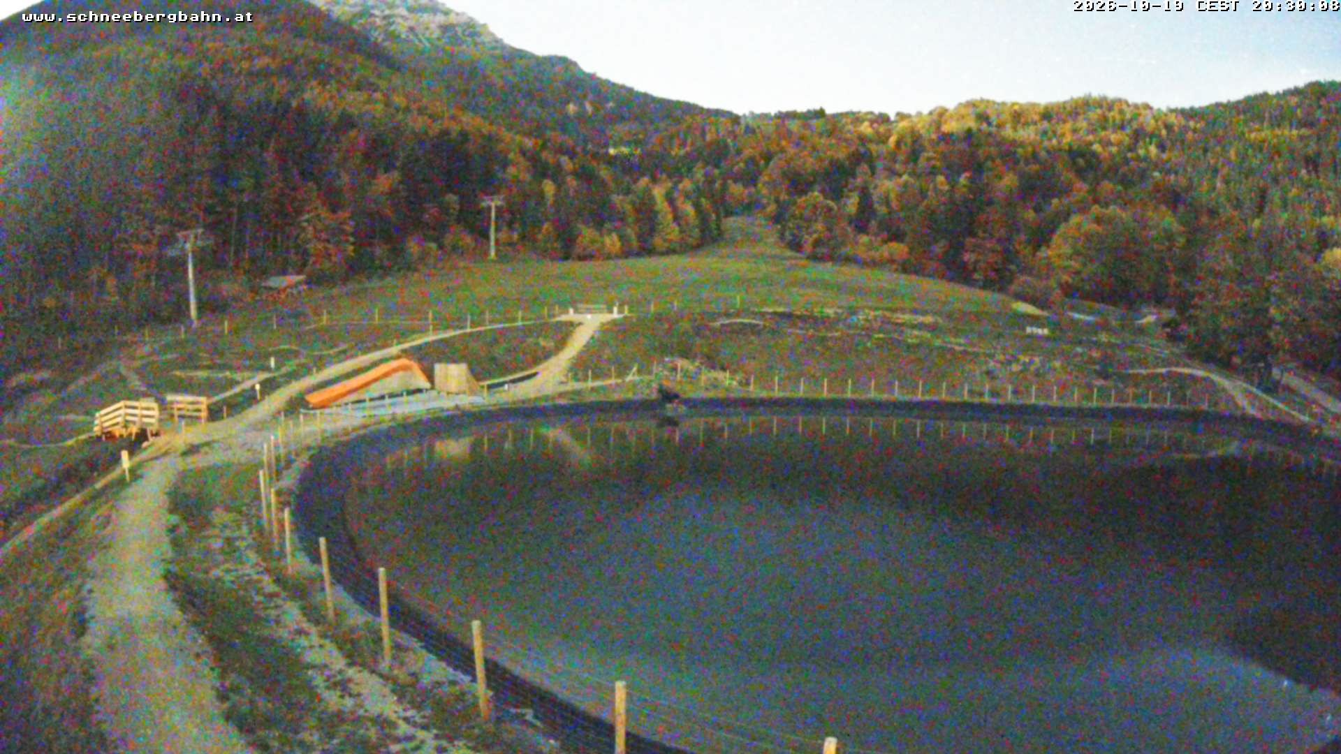 Archiv Foto Webcam Speichersee / Puchberg am Schneeberg