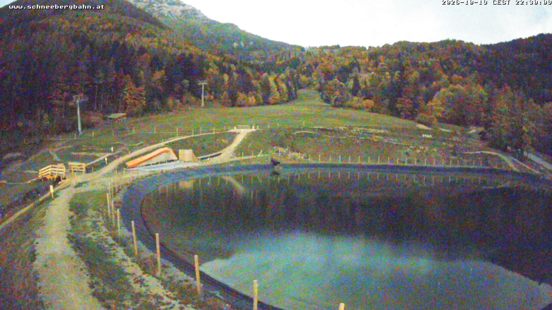 Archiv Foto Webcam Speichersee / Puchberg am Schneeberg