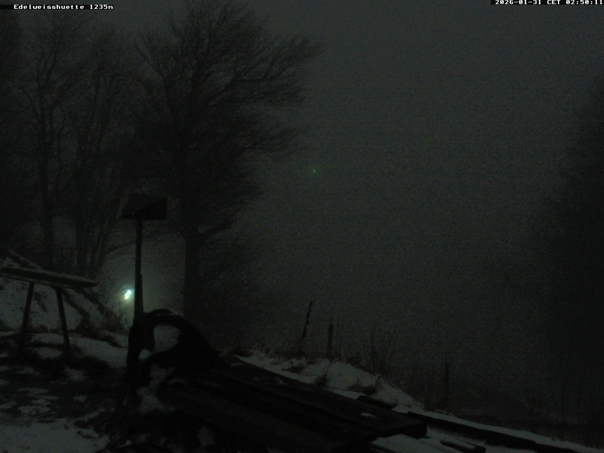 Archiv Foto Webcam Sonnenterrasse Edelweisshütte