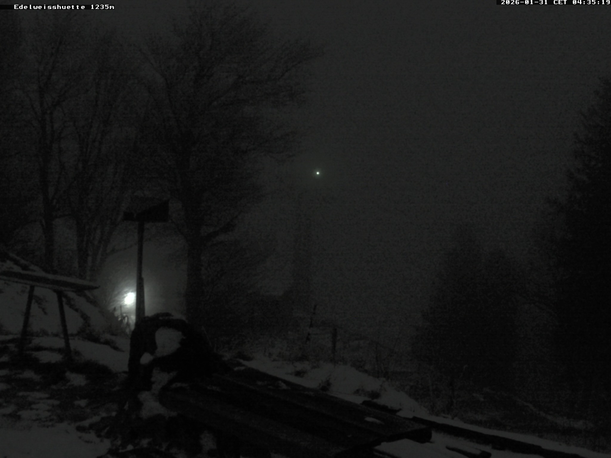 Archiv Foto Webcam Sonnenterrasse Edelweisshütte