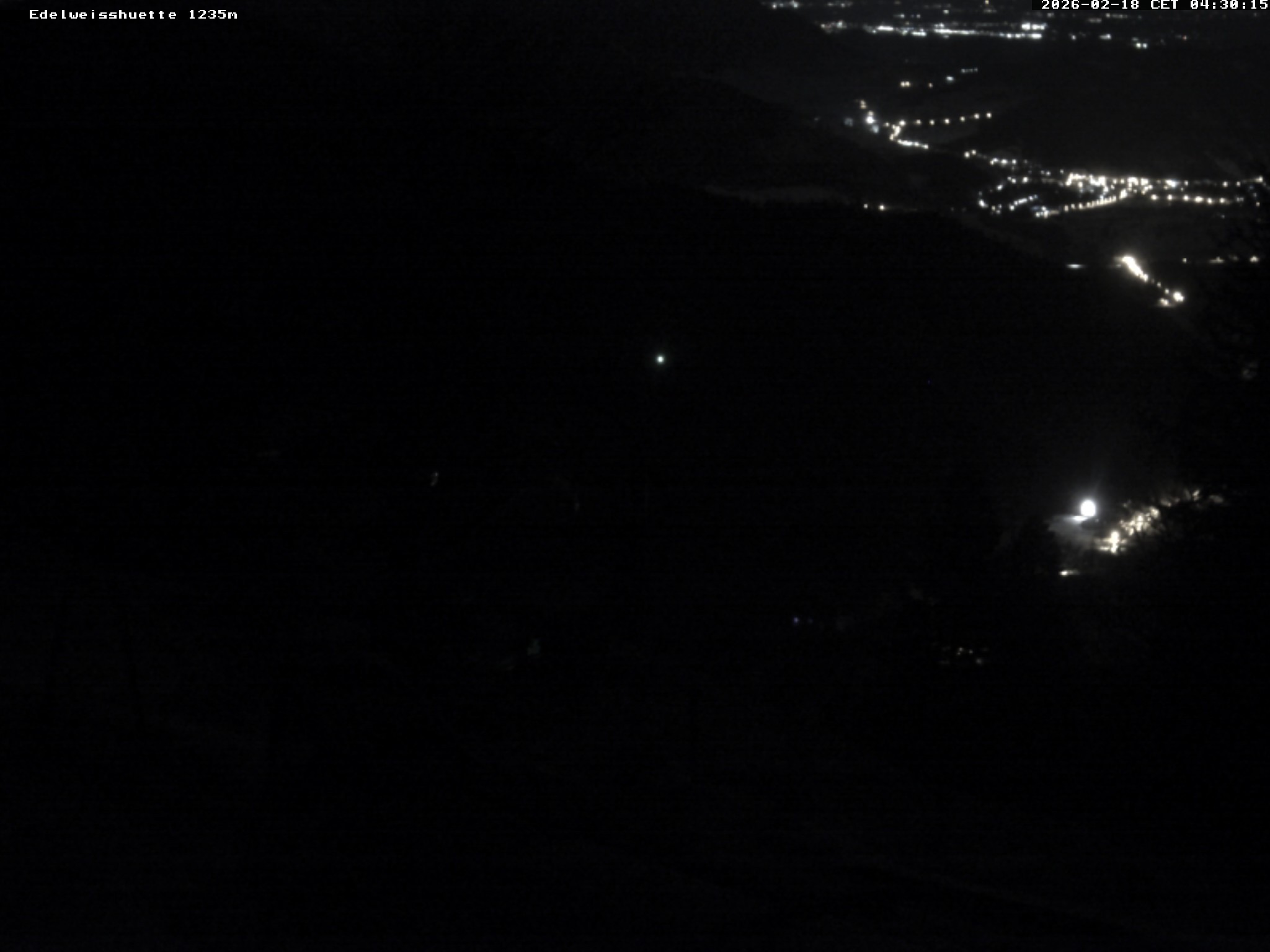 Archiv Foto Webcam Sonnenterrasse Edelweisshütte