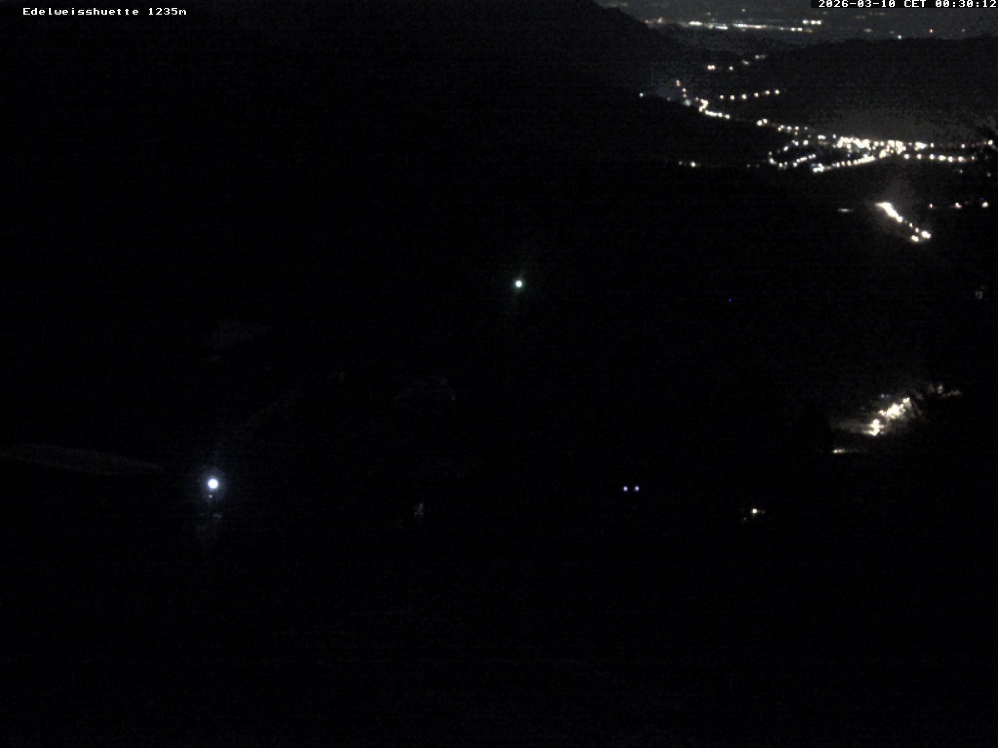 Archiv Foto Webcam Sonnenterrasse Edelweisshütte