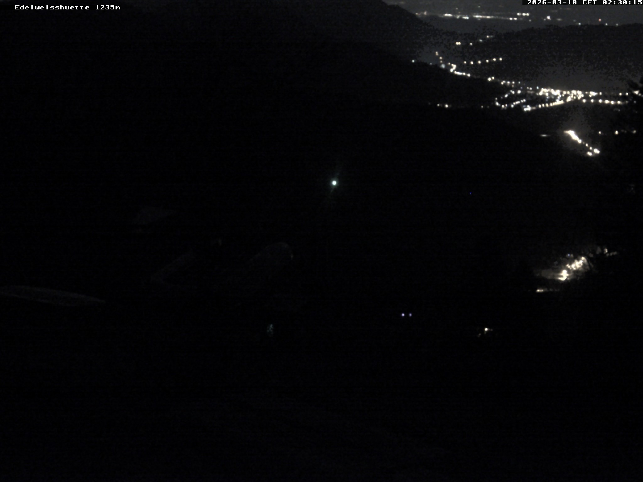 Archiv Foto Webcam Sonnenterrasse Edelweisshütte