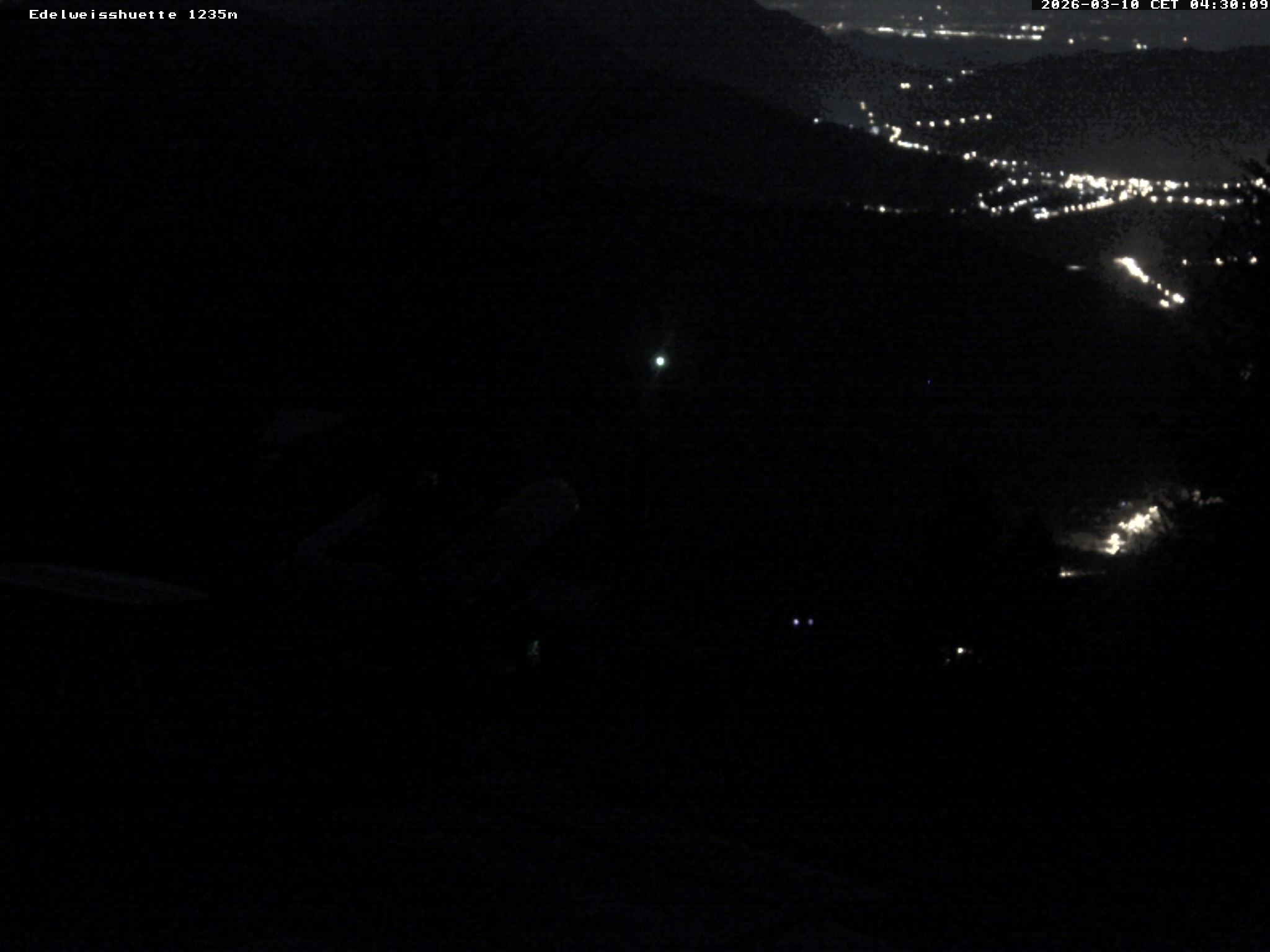 Archiv Foto Webcam Sonnenterrasse Edelweisshütte