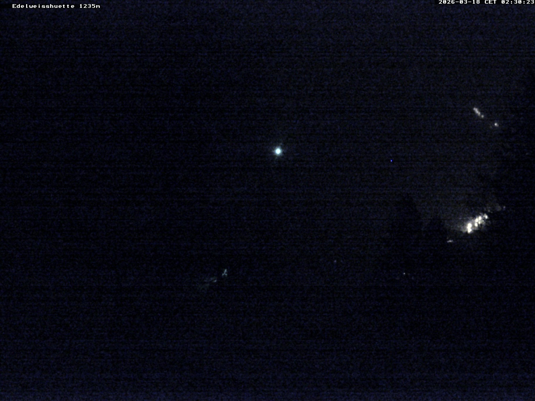 Archiv Foto Webcam Sonnenterrasse Edelweisshütte