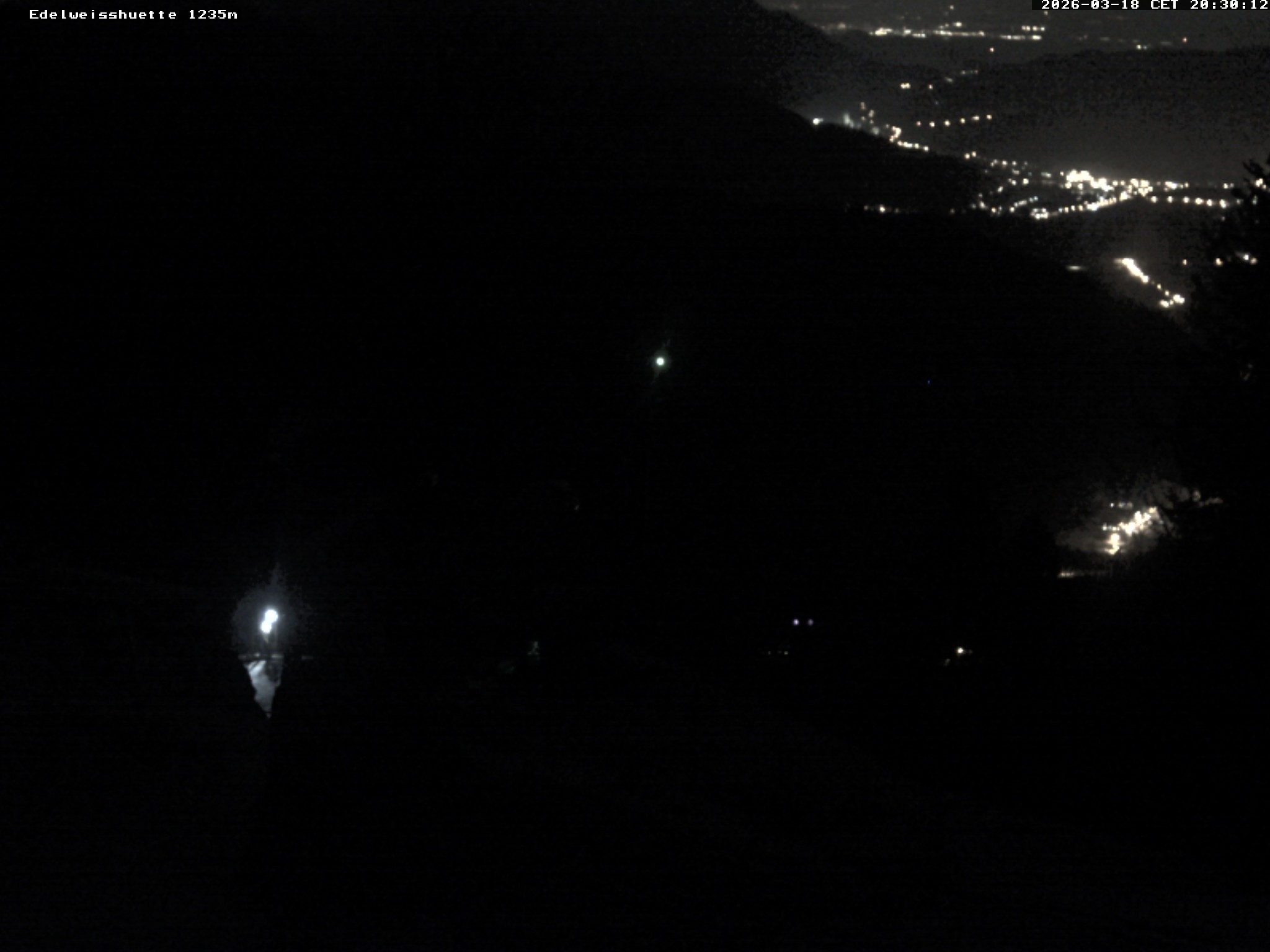 Archiv Foto Webcam Sonnenterrasse Edelweisshütte