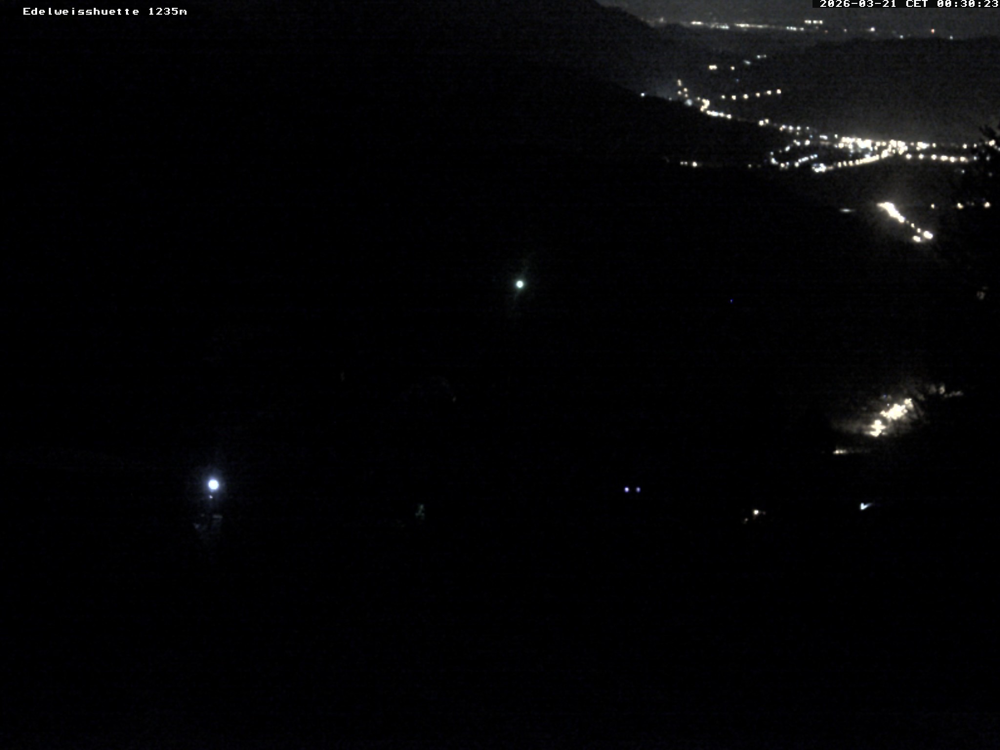 Archiv Foto Webcam Sonnenterrasse Edelweisshütte