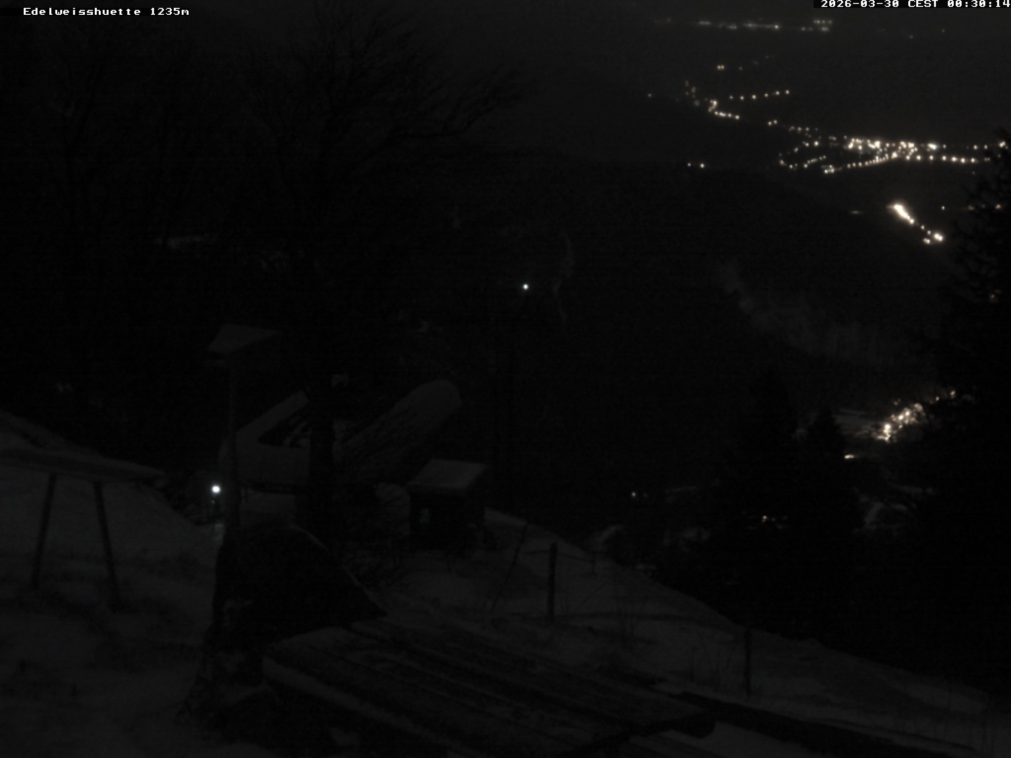 Archiv Foto Webcam Sonnenterrasse Edelweisshütte