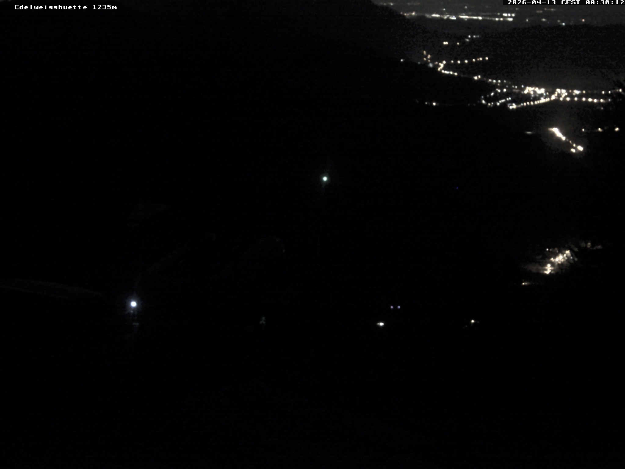 Archiv Foto Webcam Sonnenterrasse Edelweisshütte