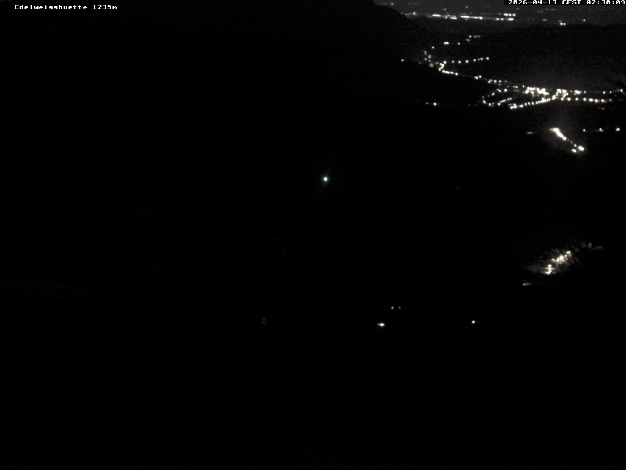 Archiv Foto Webcam Sonnenterrasse Edelweisshütte