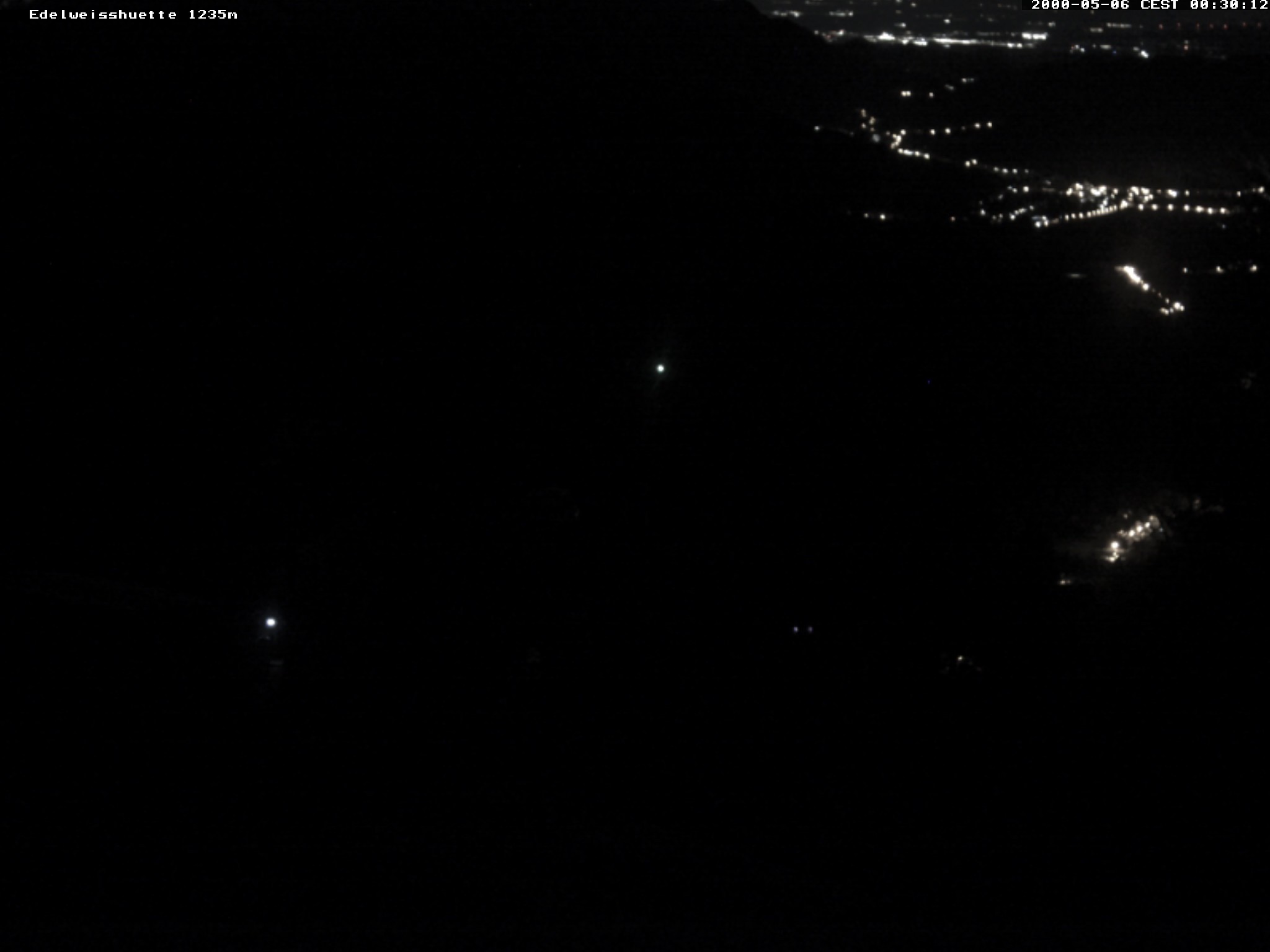 Archiv Foto Webcam Sonnenterrasse Edelweisshütte