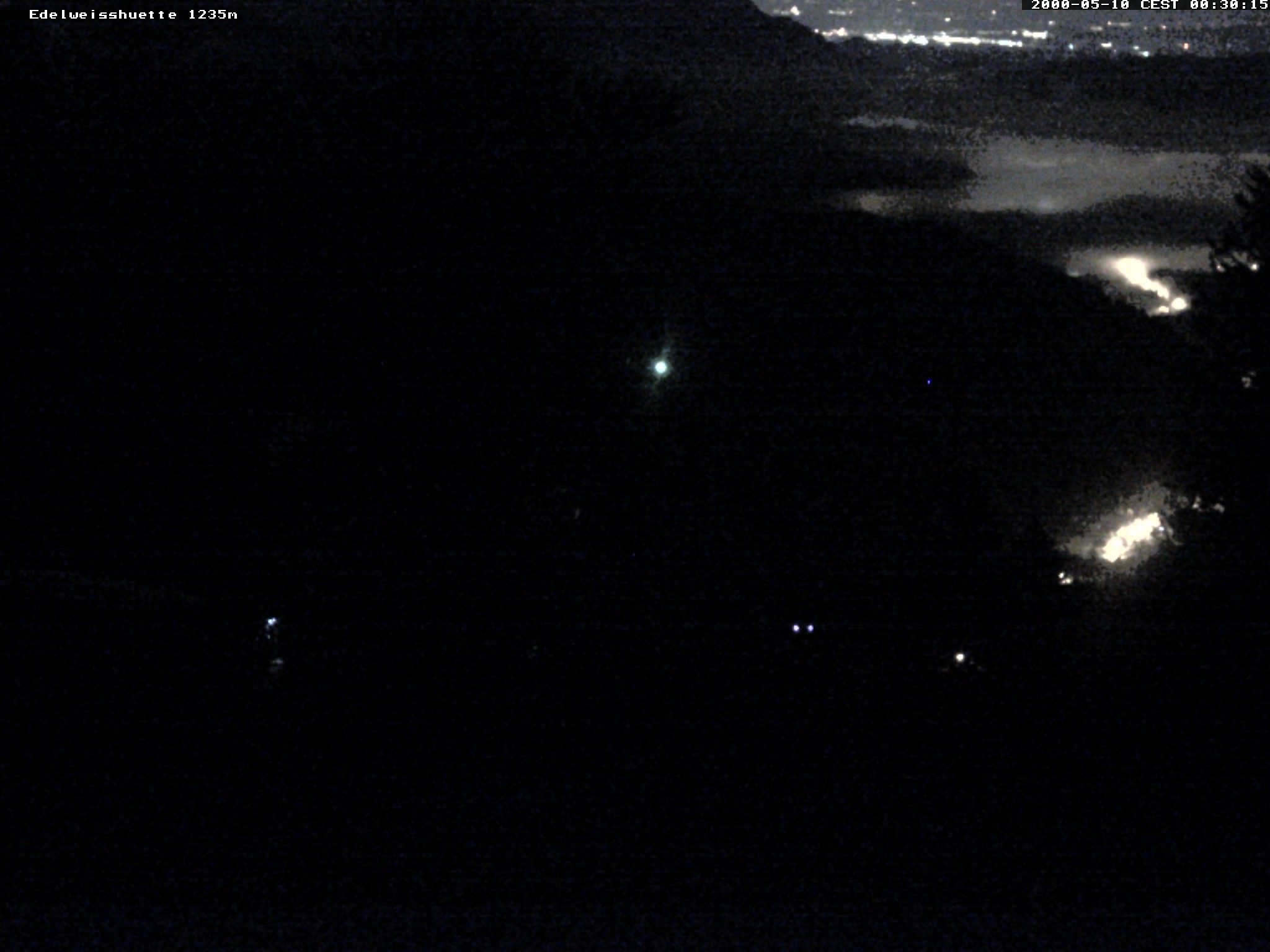 Archiv Foto Webcam Sonnenterrasse Edelweisshütte