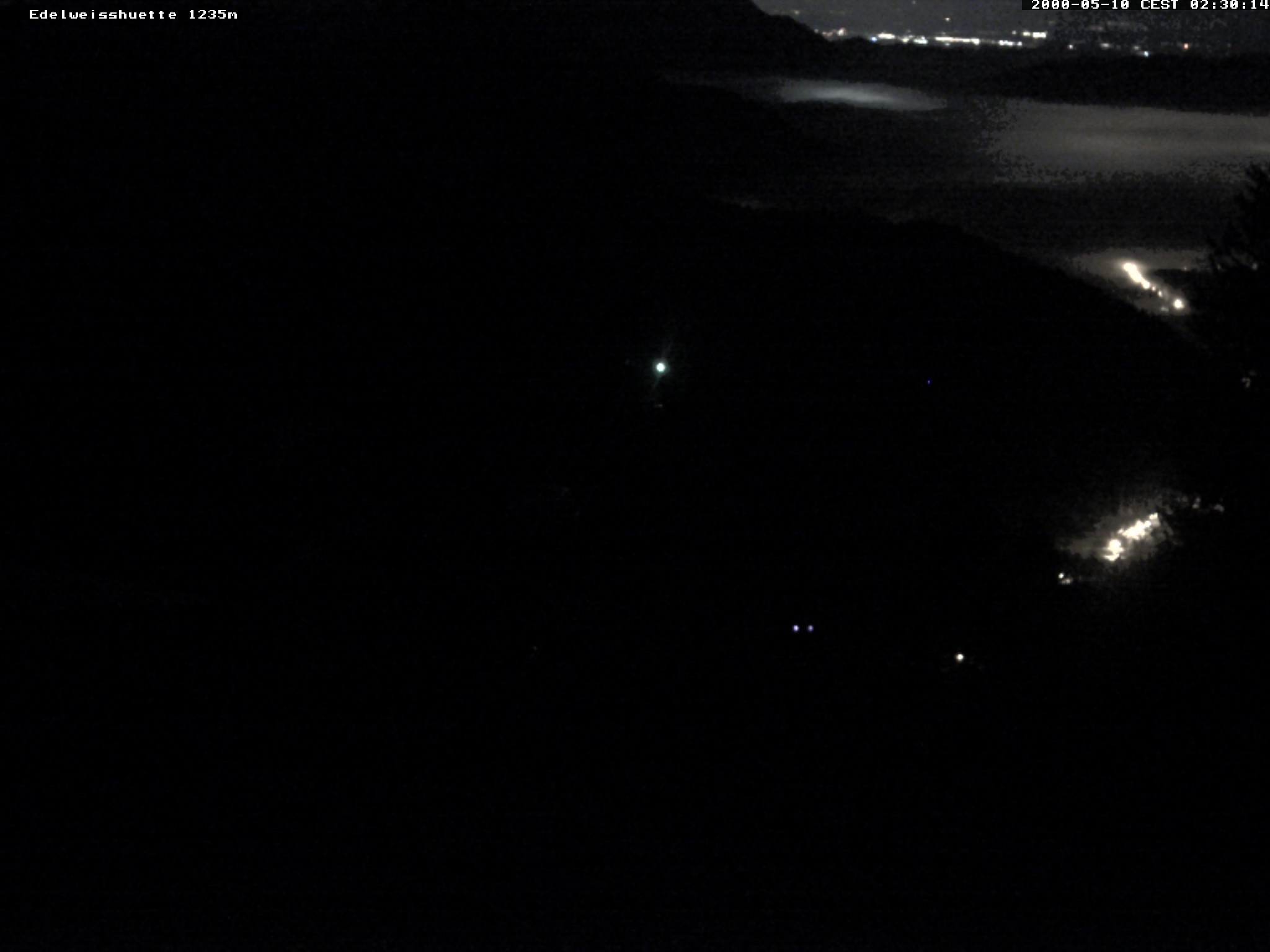 Archiv Foto Webcam Sonnenterrasse Edelweisshütte
