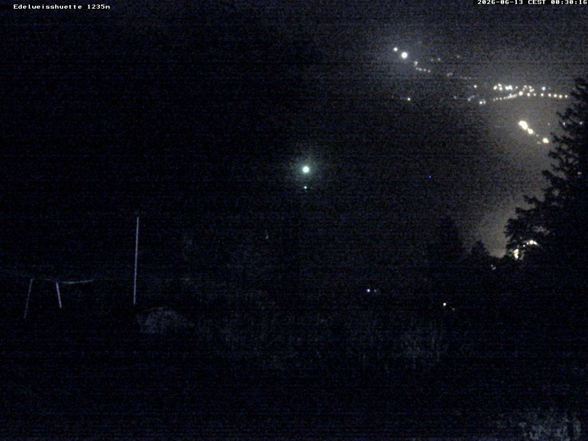Archiv Foto Webcam Sonnenterrasse Edelweisshütte